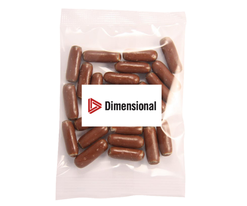 Picture of Bullets - Milk Chocolate Licorice 50g
