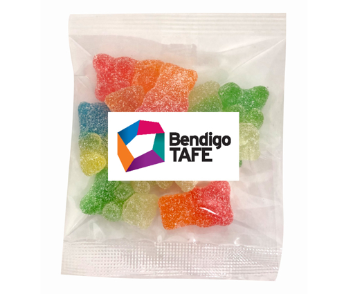 Picture of Gummy Sour Bears 50g Bag