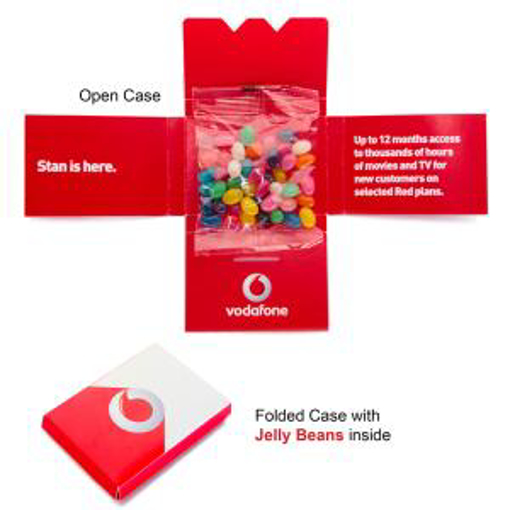 Picture of Kit Kat case with 30g Bag Mini Jelly Beans