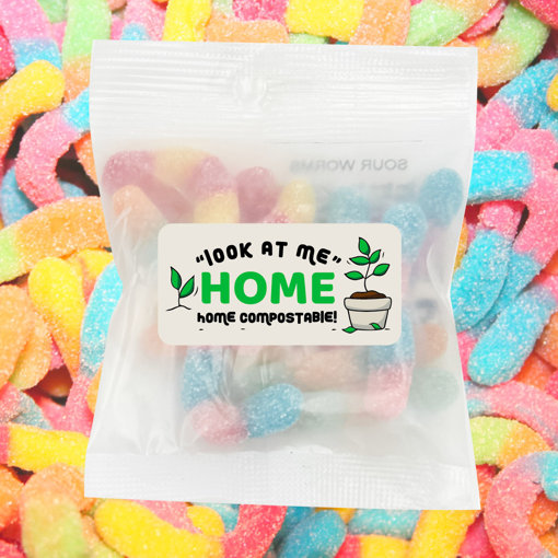 Picture of ECO Sour Worms 50g