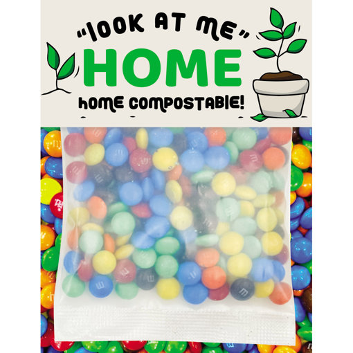 Picture of ECO Mini M&Ms  50g BILLBOARD CARD